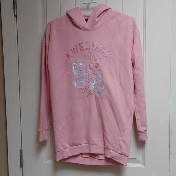 3/25 George pink hoodie sweater long sleeves kids youth size XL 14/16 ap… - Picture 1 of 8